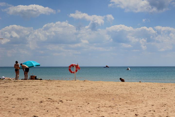 Пляж и море Заозерное крым песчаные пляжи отзывы