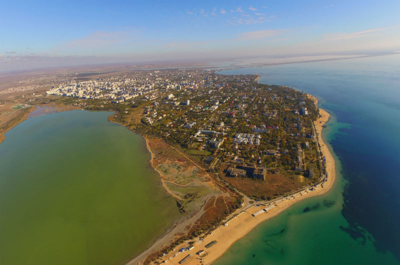 Озеро Мойнаки отдых в евпатории заозерное
