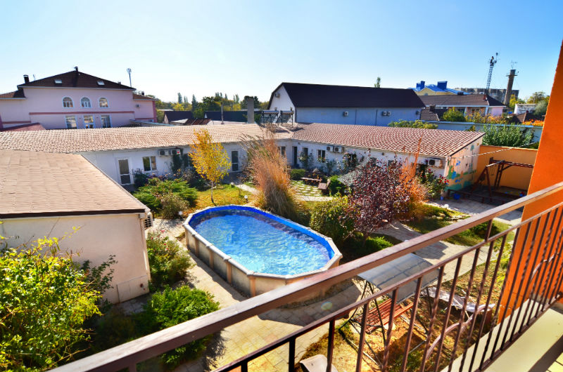 Семейный бассейн Отдых в Западном Крыму в отеле с бассейном